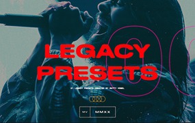 Matty Vogel 23个音乐演唱会夜店酒吧体育馆照片LR调色预设包 Legacy Presets