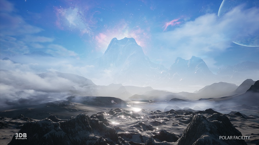 UE素材 未来科幻太空外星基地飞船内部场景3D模型 Unreal Engine – Polar Sci-Fi Facility , 第8张