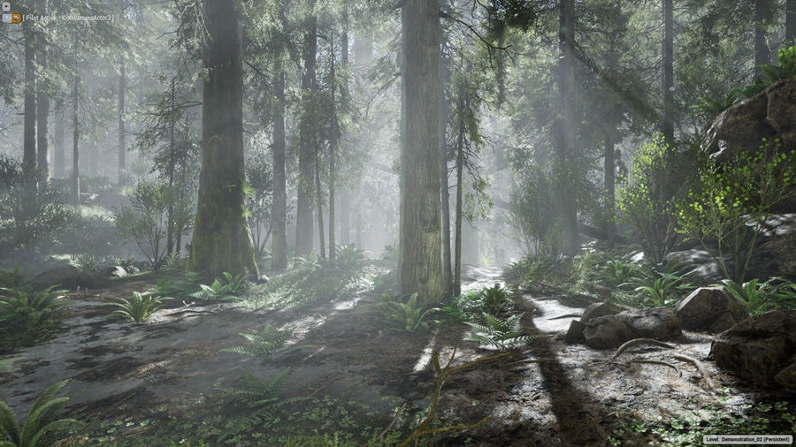 UE素材 虚拟引擎森林草木岩石河流3D模型 Unreal Engine – The Forest v1.5 , 第4张