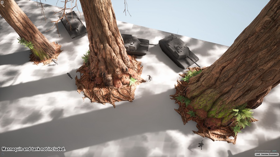 UE素材 虚拟引擎森林草木岩石河流3D模型 Unreal Engine – The Forest v1.5 , 第18张