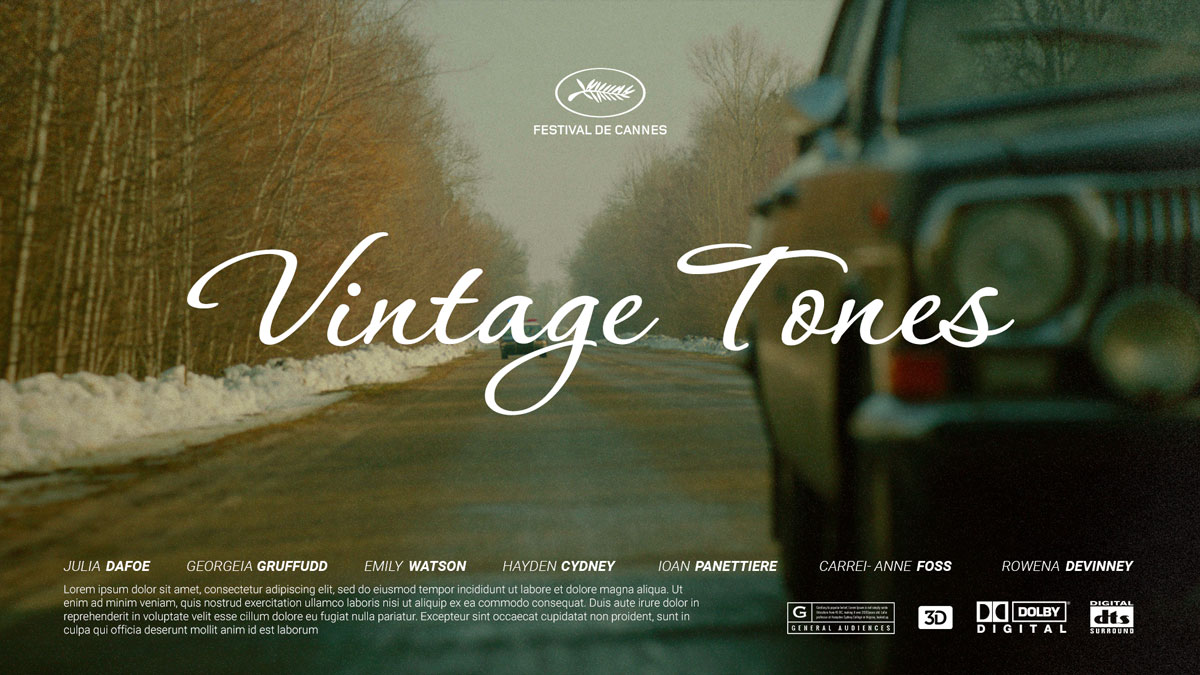 FilterGrade 6个复古电影胶片仿真青绿调调色预设LUT包 Cinematic LUTs Vintage Tones 插件预设 第2张