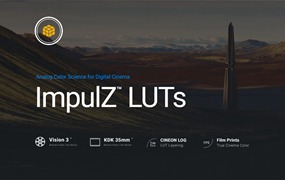 彩色负片电影感胶片仿真质感LUTs调色预设 ImpulZ™ LUTs 1.1