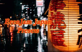 电影质感日系色彩东京文化旅行摄影照片调色Lightroom预设 ErenJam Japan Presets