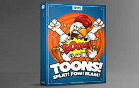 BOOM Library Toons 551种卡通风格影视游戏综艺搞笑滑稽喇叭玩具放屁音效素材