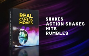达芬奇模板：40种手持单反相机画面微距摇晃移动效果包 Real Camera Moves Package
