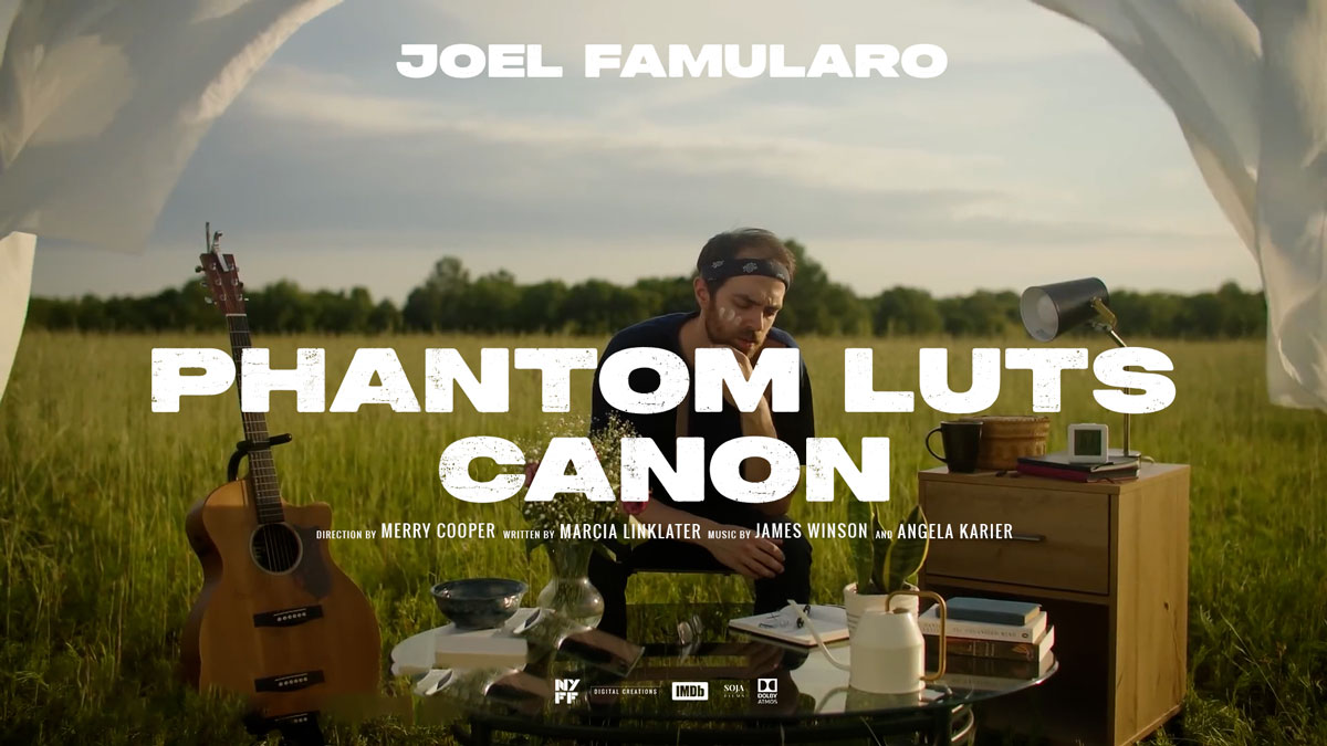 Phantom LUTs – Canon LUTs 佳能C-Log2、C-Log3转阿莱胶片色彩商业LUT调色预设包 Joel Famularo Phantom LUTs for Canon Cinema Cameras 插件预设 第1张