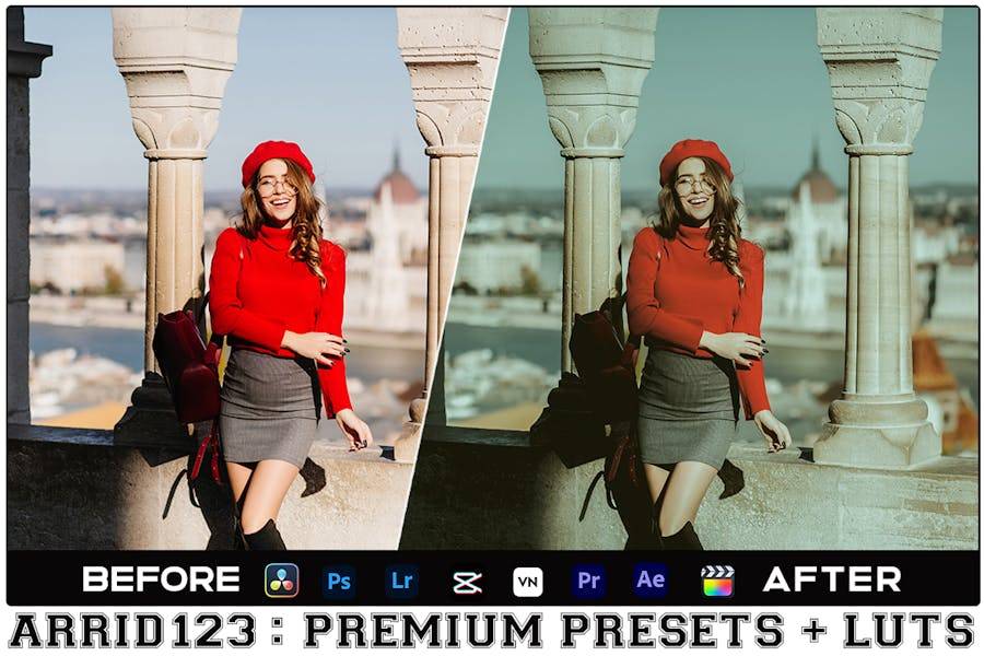 自然界旅行电影视频博主摄影照片调色Lightroom&LUTs预设 Film Lightroom Presets + Luts Premiere Pro , 第6张