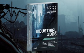 未来科幻工业工厂园区车间内部场景UE格式模型设计素材 BIG MEDIUM SMALL – Industrial Zone | Demoscene in Unreal Engine 5