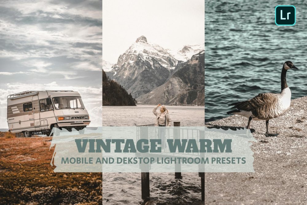 复古温暖生活旅行博主摄影照片调色Lightroom预设 Vintage Warm Lightroom Presets Dekstop and Mobile 插件预设 第1张