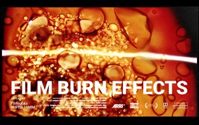 LAYER LAB 22个复古老式电影放映机16mm胶片刻录乳液脏污垢烧伤转场过渡视频素材 Filmlooks Film Burn Collection