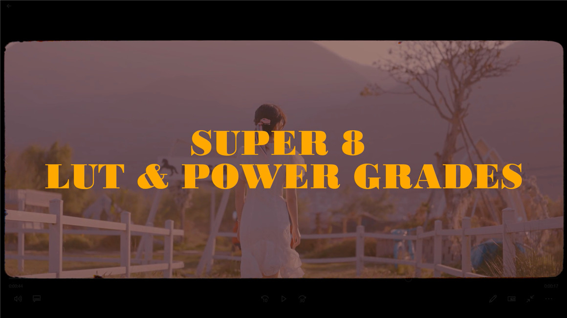 复古电影胶片仿真模拟调色节点+LUT预设包 SUPER 8 LUT & POWER GRADES 插件预设 第6张