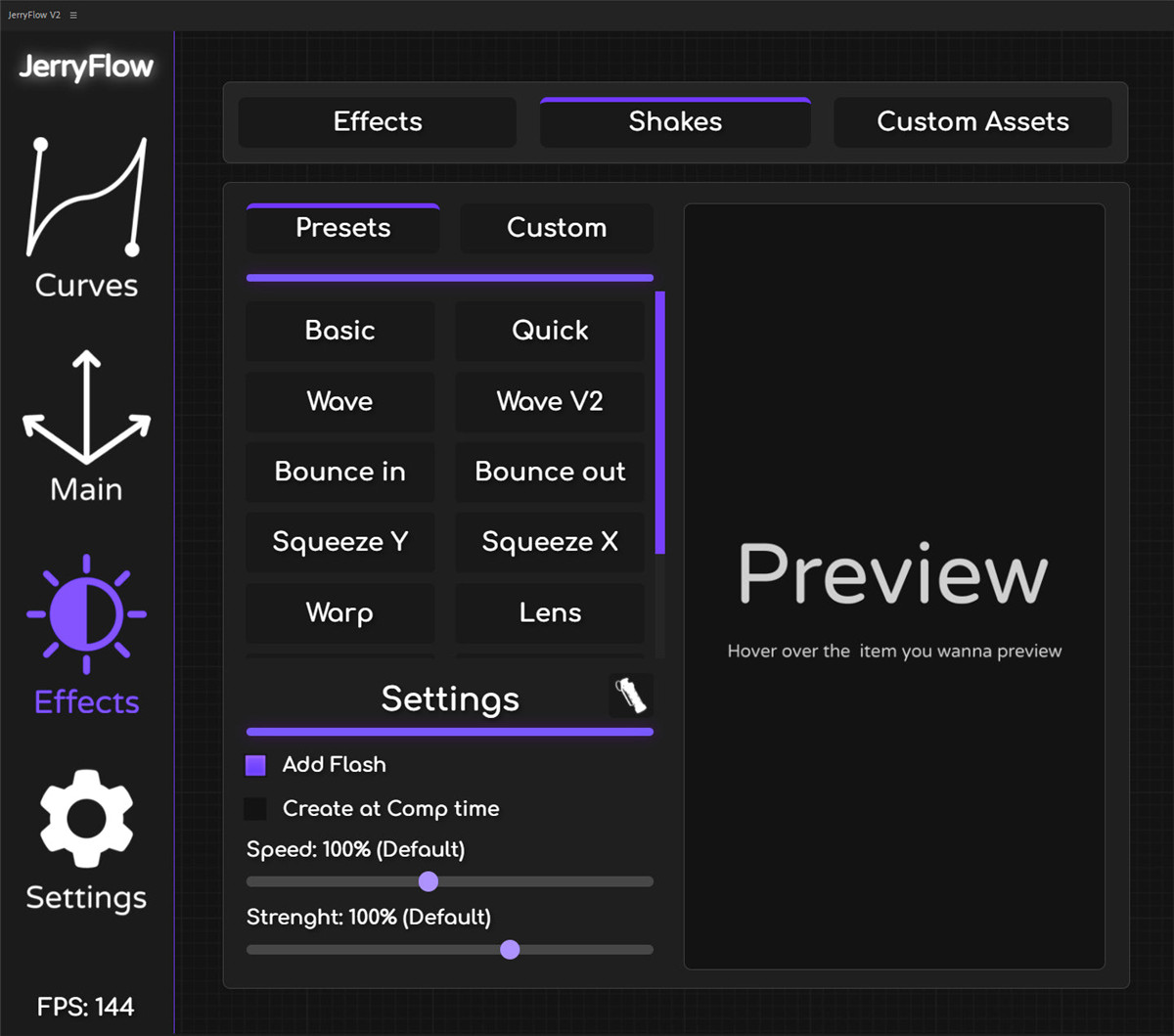 JerryFlow V2 AE工作全流程简化快捷抖动摇晃跟踪模糊剪辑效率神器AE插件 JerryFlow – JerryFlow V2 , 第3张