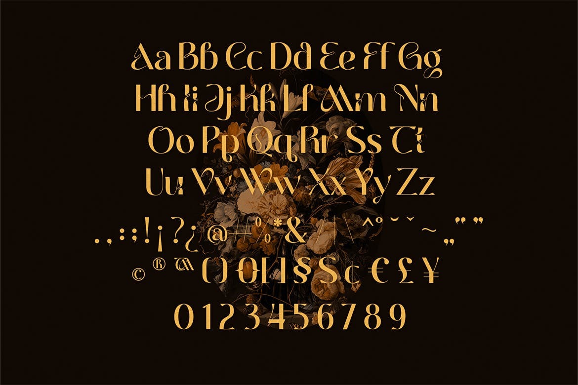 复古风潮奢华魅力现代怀旧徽标设计杂志海报排版英文字体 Brothers DISPLAY TYPEFACE 设计素材 第12张