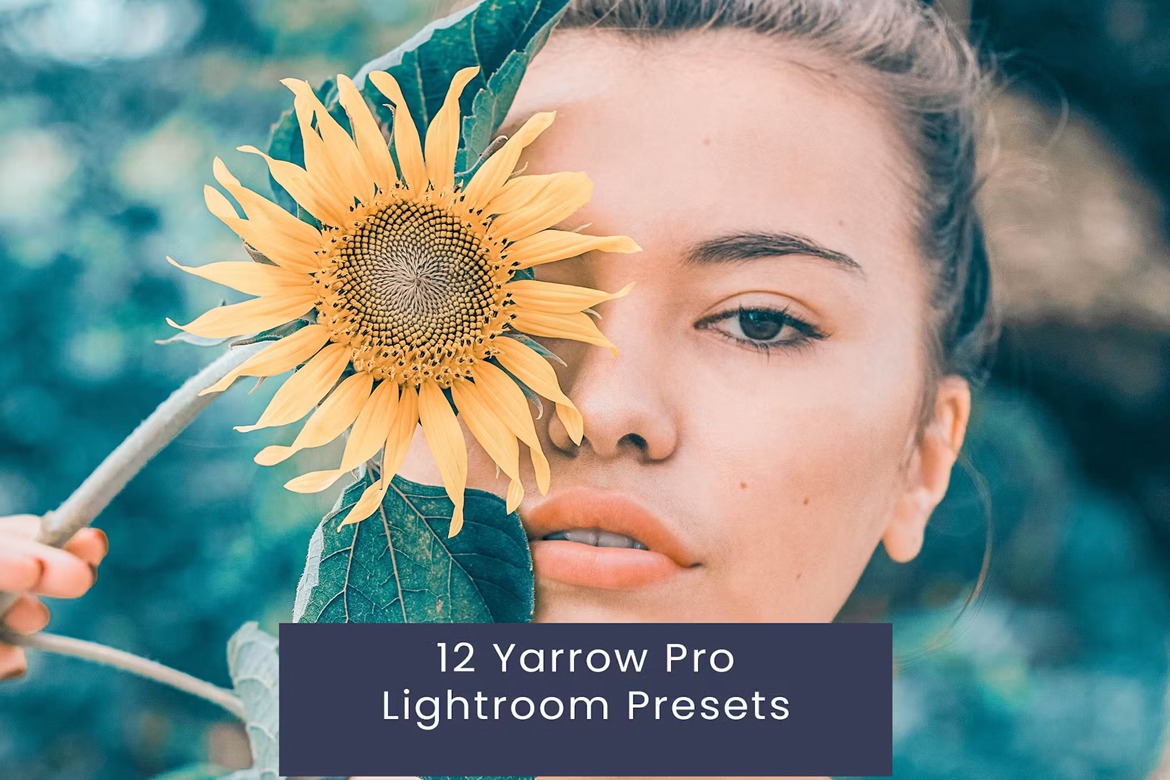 12组复古怀旧皮肤润饰电影婚礼摄影照片调色Lightroom预设包 12 Yarrow Pro Lightroom Presets , 第1张