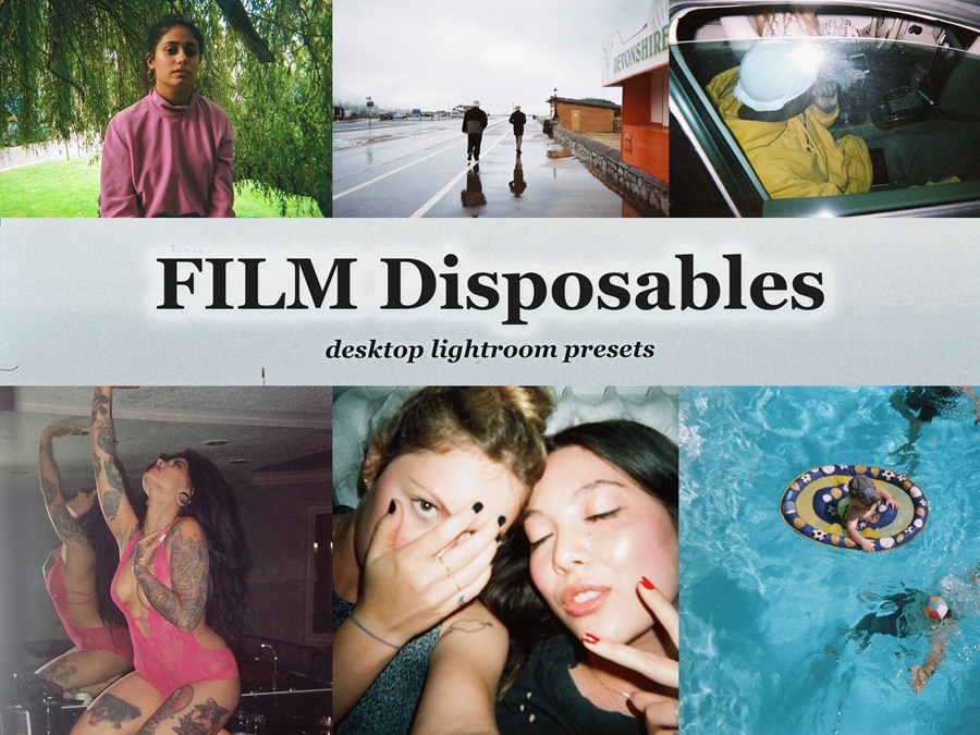 Alex Ruskman – Disposable Film Cameras | Analog Film Lightroom Presets | Desktop Lightroom | Digital 插件预设 第1张