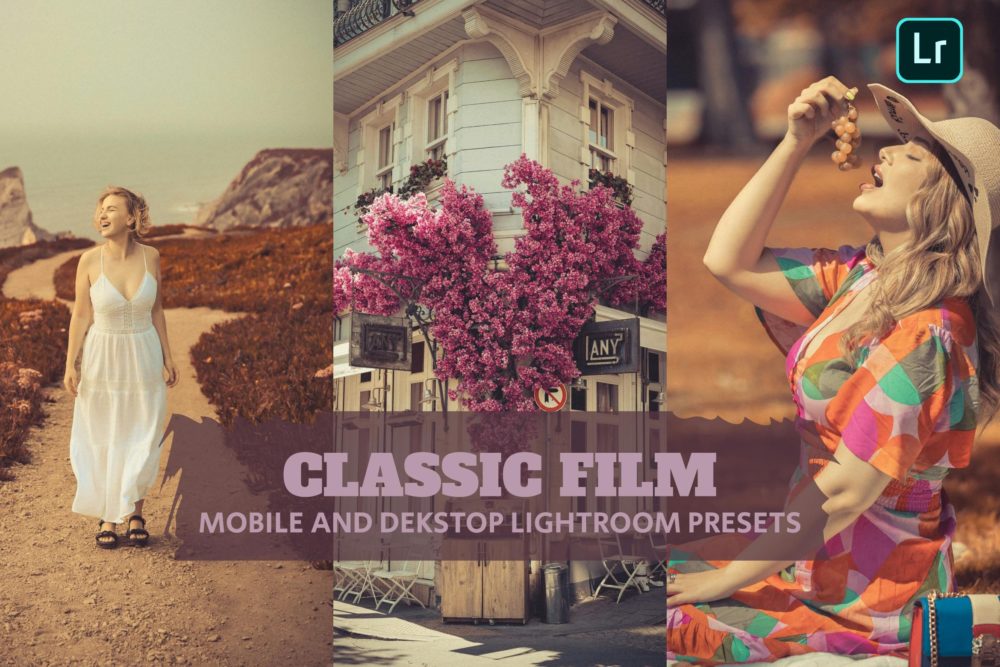 7组经典复古旅行博主电影摄影照片调色Lightroom预设 Classic Film Lightroom Presets Dekstop and Mobile 插件预设 第1张