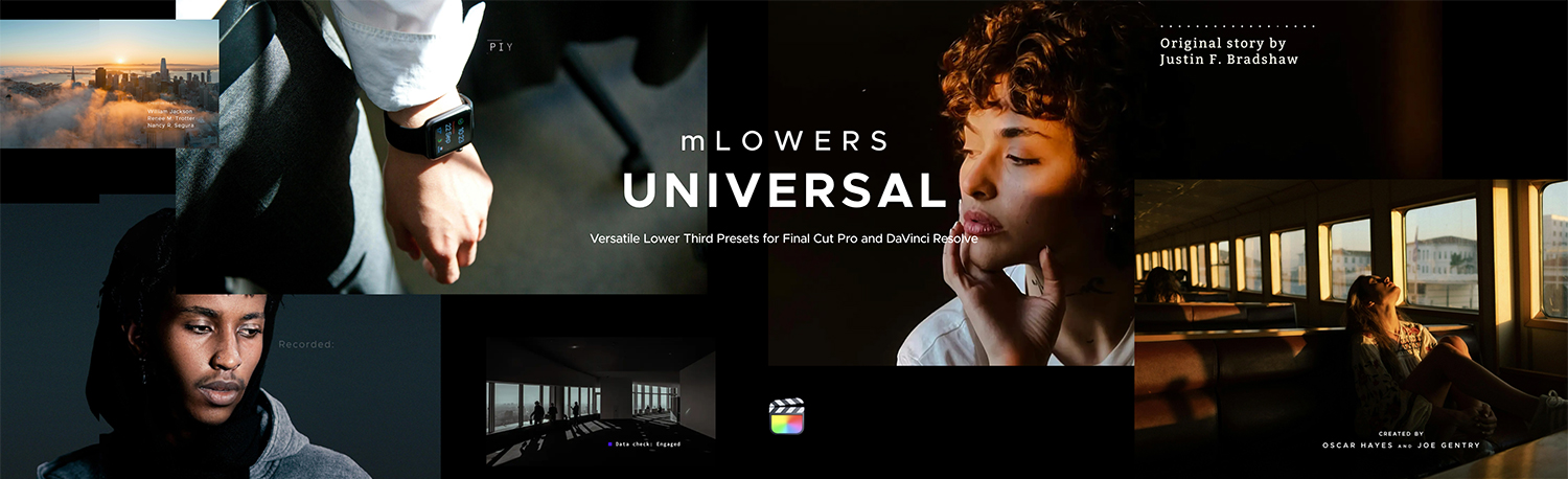 MotionVFX – mLowers Universal 71种多样化史诗现代故障复古氛围动态文字标题动画效果FCPX插件 , 第3张