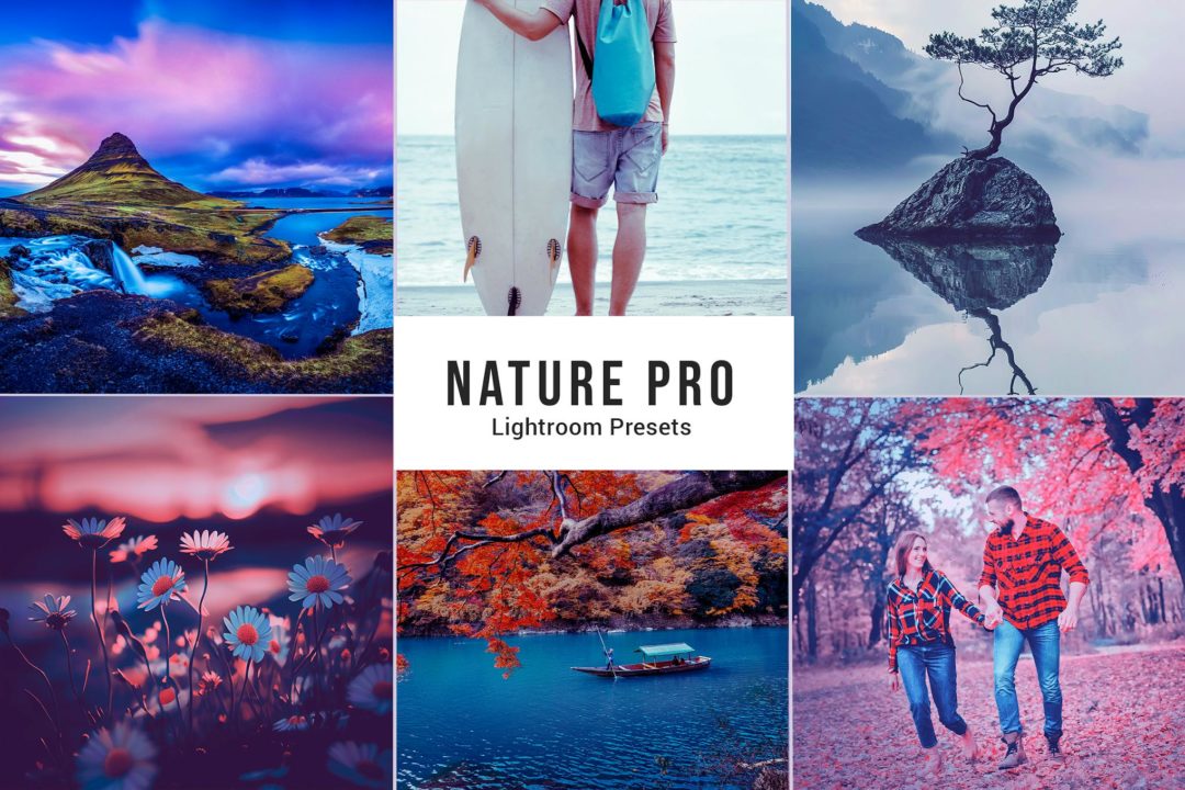 自然界天空景观摄影照片调色lightroom预设 Nature Pro Lightroom Presets 插件预设 第1张