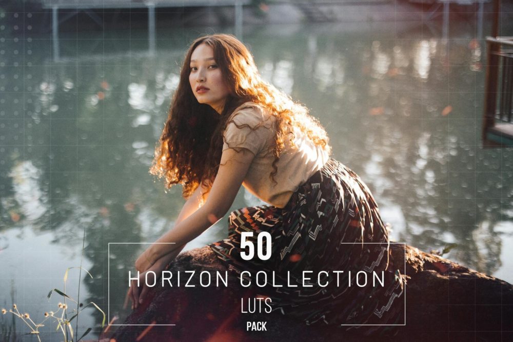 50组好莱坞电影婚礼照片调色Lightroom预设 50 Horizon LUT and Presets Collection , 第1张