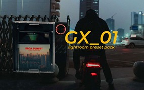 GxAce 24个世嘉日落波黄昏暗色调弱光扫街电影仿真LR预设包 Lightroom Preset Pack 01