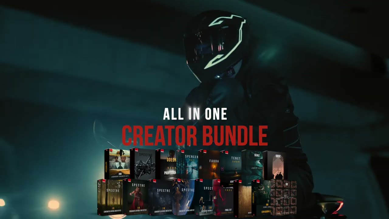 17款全能专业电影级制作转场/音效/镜头光晕/LUT合集包 All-in-one Creator Bundle NEW – Paramount Motion 插件预设 第1张