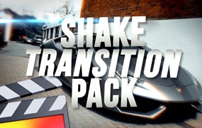 Ryan Nangle 镜头摇晃震动弹跳视频转场过渡Fcpx特效插件 Shake Transitions Pack – Final Cut Pro