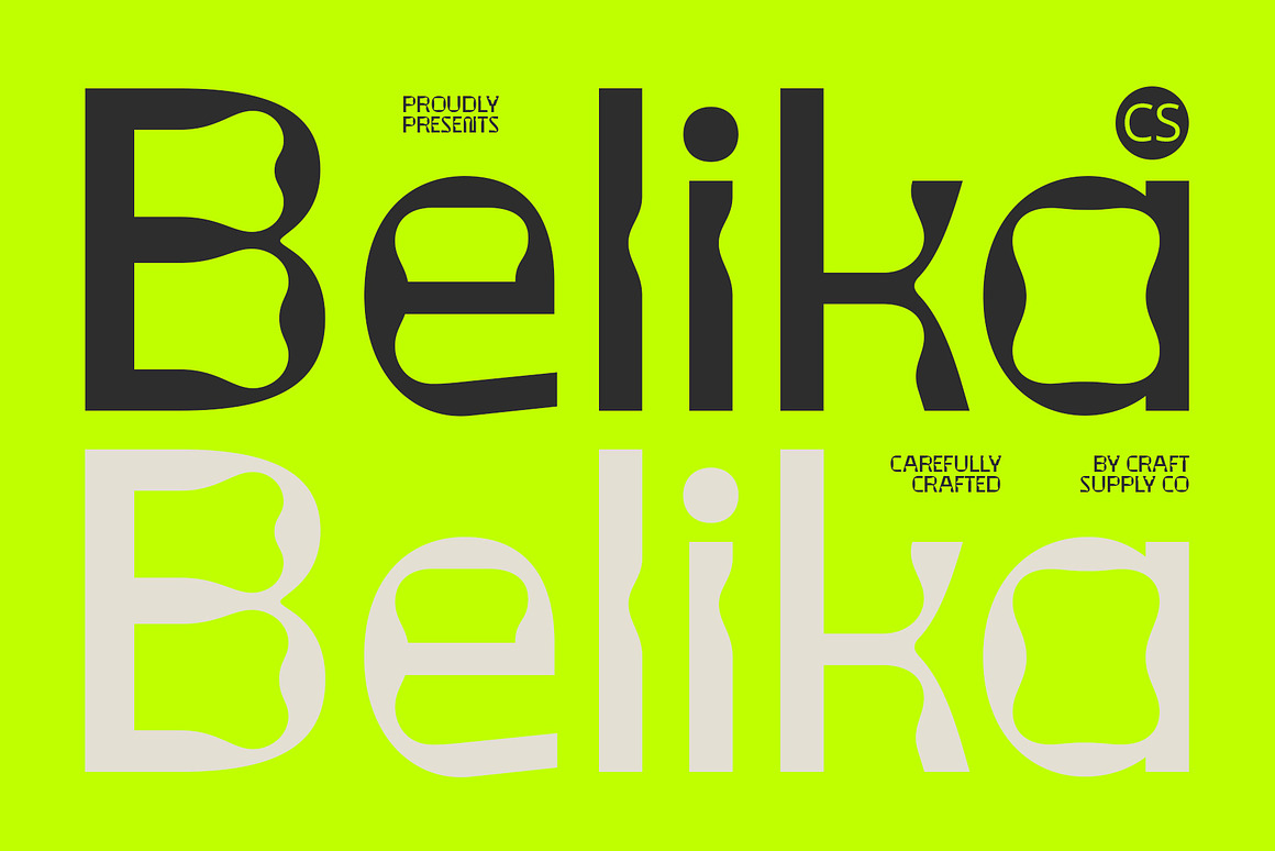 现代时尚品牌海报徽标设计无衬线英文字体安装包 CS Belika – Techno Font 设计素材 第1张