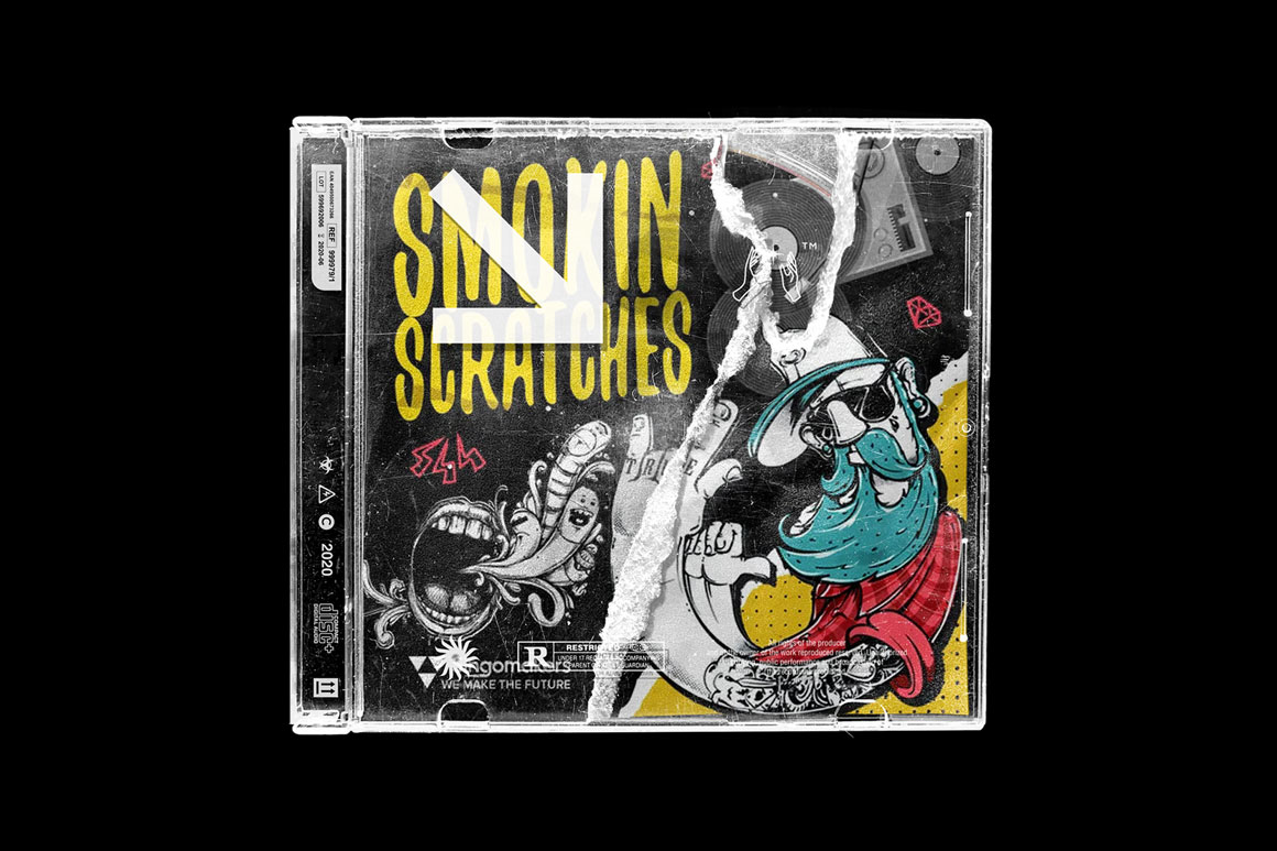 音效：嘻哈说唱打碟搓碟采样音效包 Singomakers Smokin Scratches . 第1张