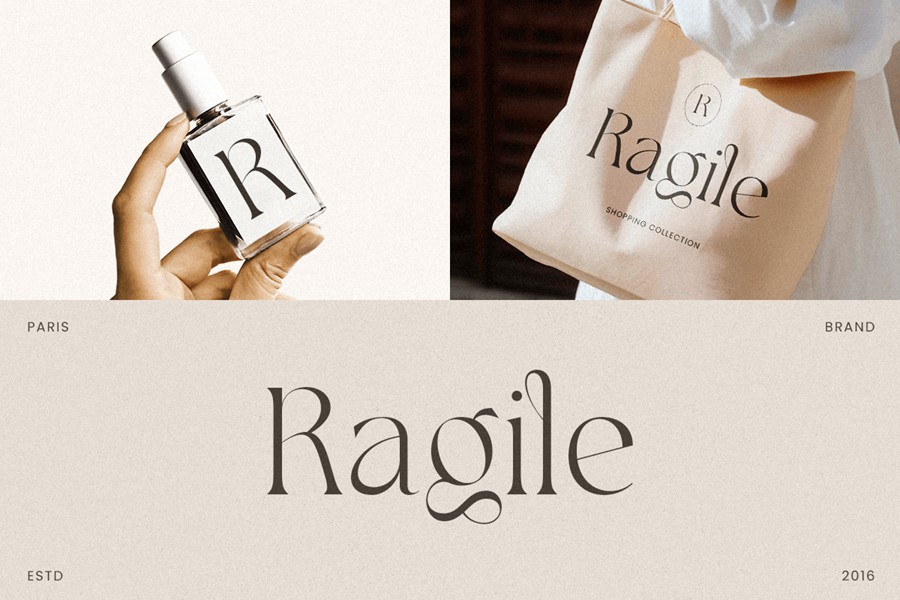 优雅奢华品牌包装徽标设计衬线英文字体安装包 Agare – Branding Luxury Font 设计素材 第6张