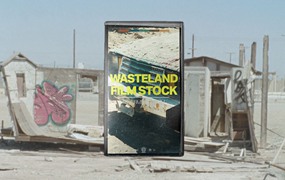 复古胶片户外废弃房屋废墟摄影视频MOV片段素材WASTELAND FILM STOCK FOOTAGE