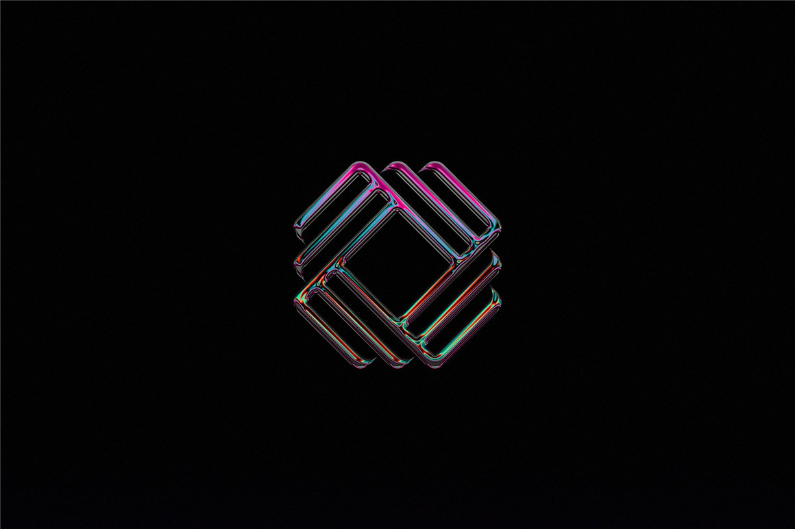 未来科技金属镀铬3D立体文本标题logo特效PSD样机Futurist Neon Chrome Effect 插件预设 第5张