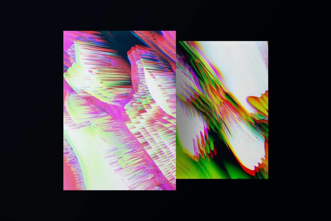 5款4K高清故障扭曲毛刺效果抽象艺术多彩背景图片设计素材 Abstract Glitched Backgrounds 图片素材 第4张