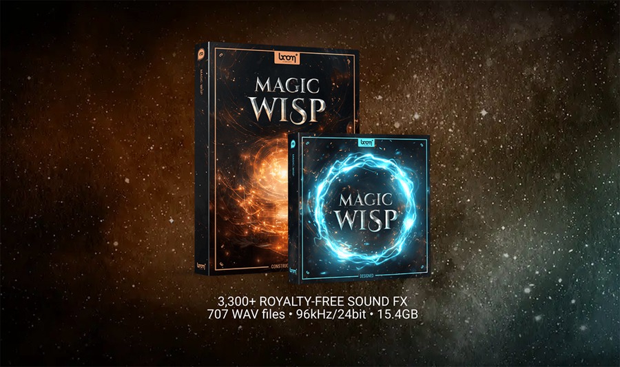 Boom Library - Magic Wisp 3300多种黑暗魔法技能运动冲击魔术场景音效库 , 第1张