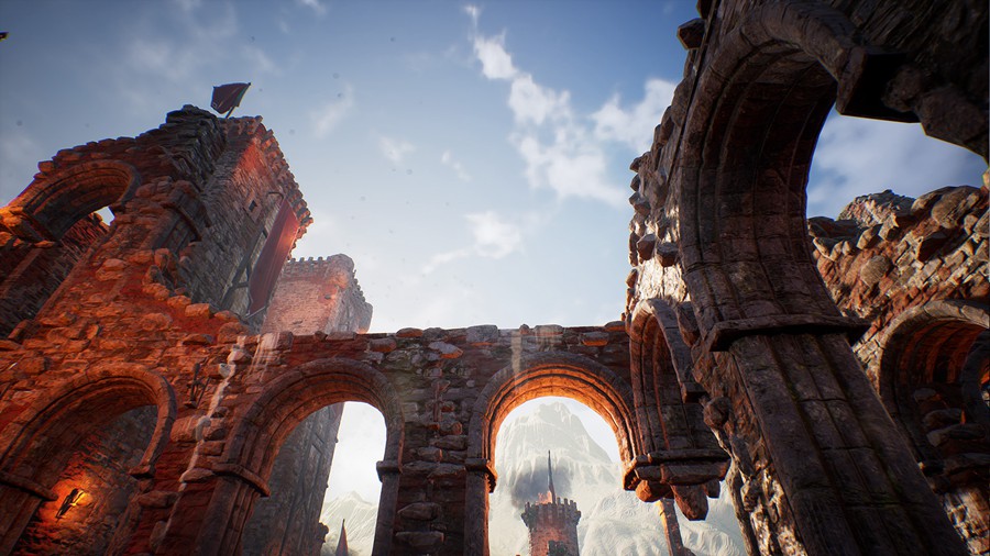 UE模型 奇幻中世纪欧洲城堡建筑3D模型设计素材 Unreal Engine – Fantasy Medieval Castle Kit 样机素材 第10张