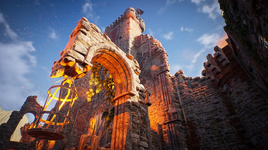 UE模型 奇幻中世纪欧洲城堡建筑3D模型设计素材 Unreal Engine – Fantasy Medieval Castle Kit 样机素材 第11张