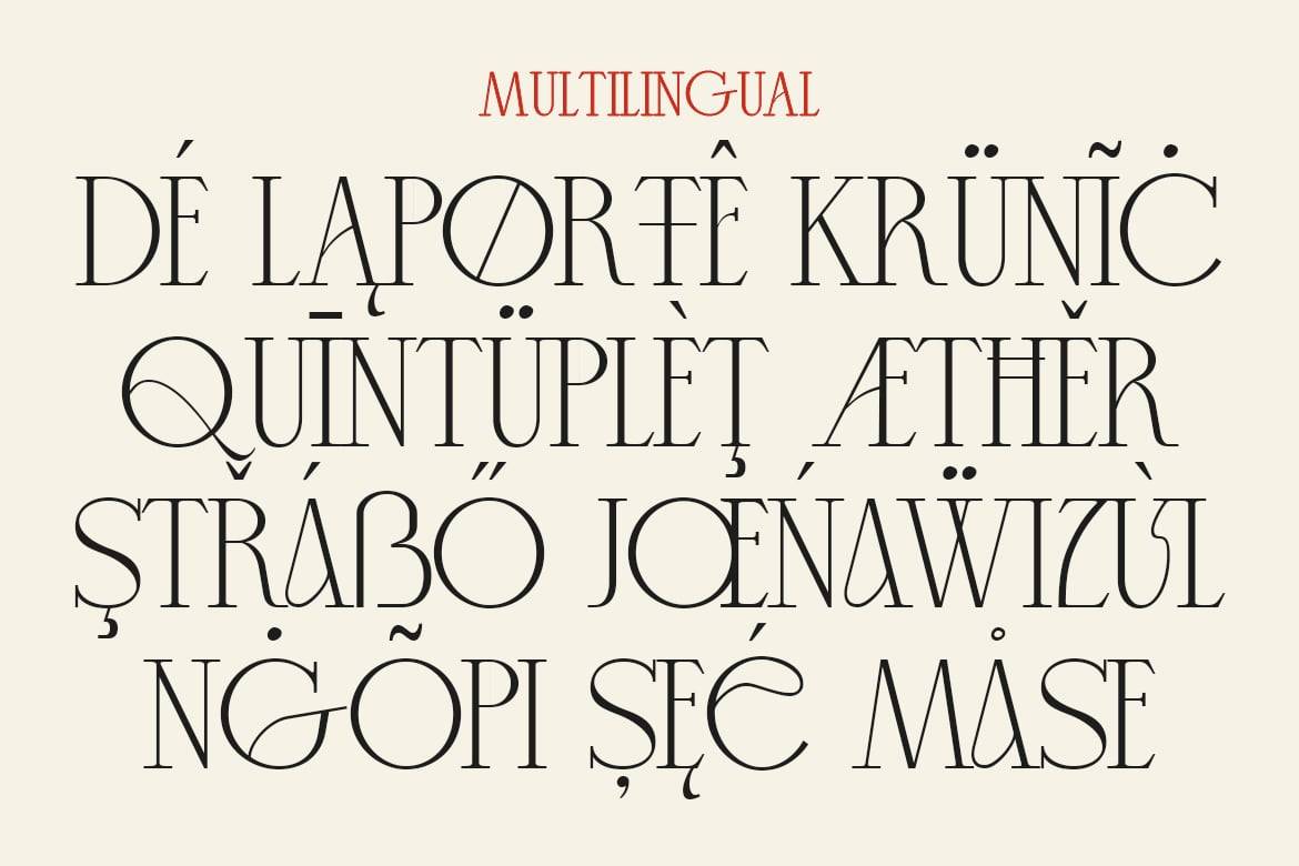 时尚优雅品牌婚礼徽标设计衬线英文字体安装包 Mikaelo – Elegant Serif Typeface , 第7张