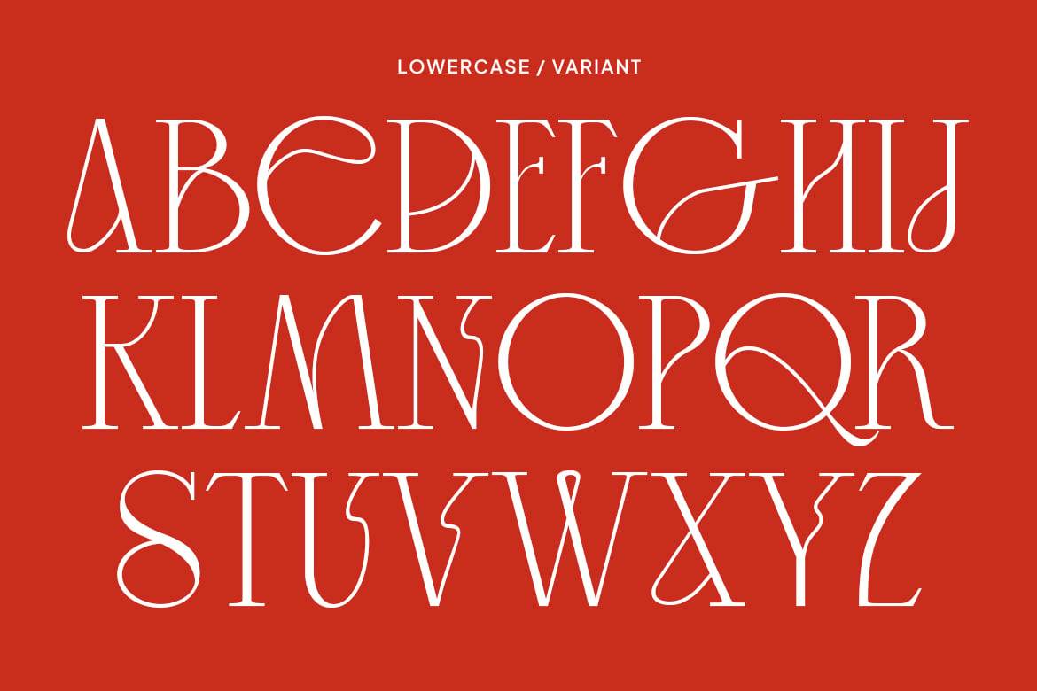 时尚优雅品牌婚礼徽标设计衬线英文字体安装包 Mikaelo – Elegant Serif Typeface , 第10张