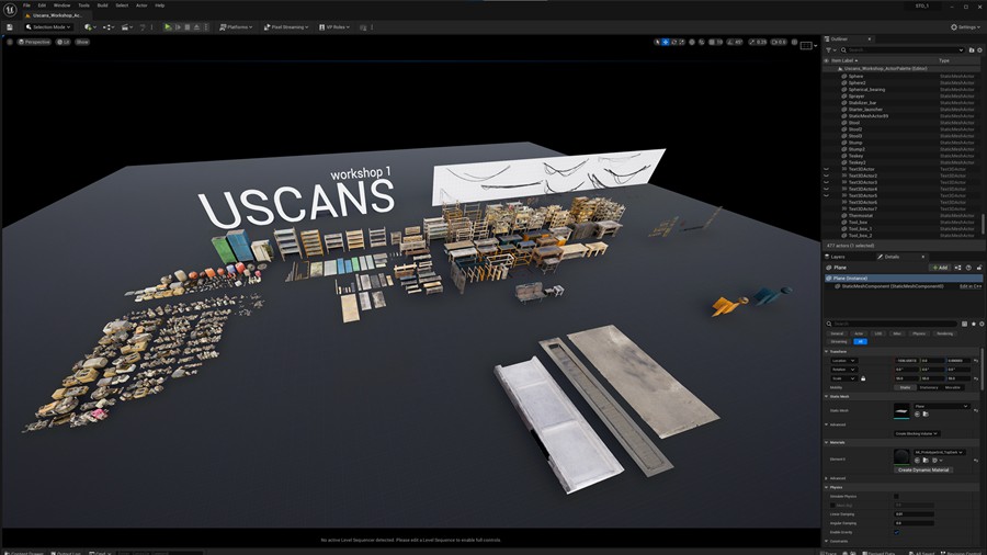 后启示录真实电影风格修车车库修理车间3D模型UE设计素材 Uscans Workshop 01 , 第16张