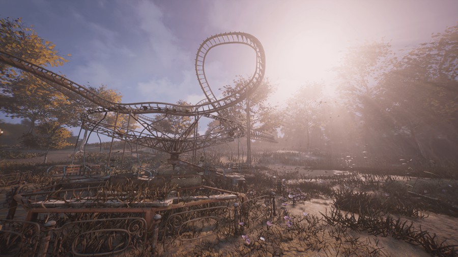 UE模型 苏联时代废弃儿童游乐场摩天轮场景3D模型素材 Unreal Engine Abandoned Amusement Park 样机素材 第12张