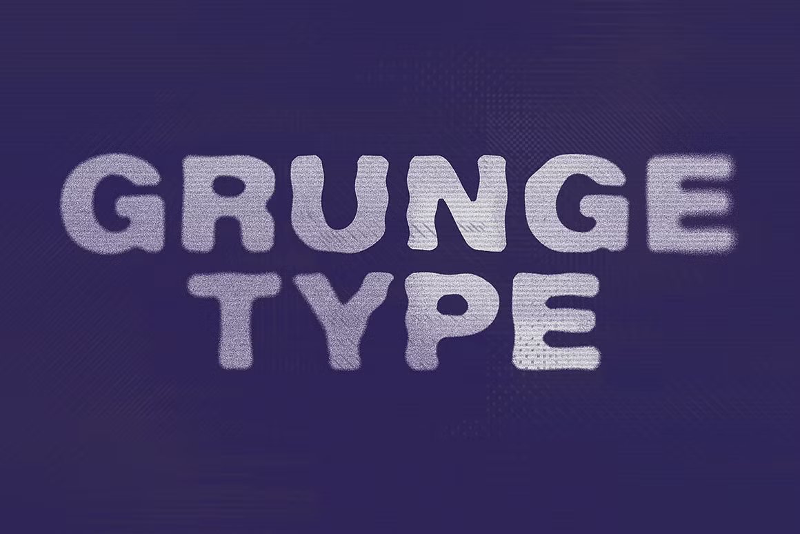 街头风格垃圾粗糙扭曲变形文字效果Photoshop模板 Street Style Grunge Text Effects 插件预设 第5张