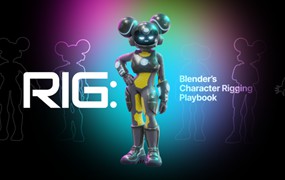 新手入门角色绑定动画Blender基础教程 中英文字幕 Rig: Blender’s Character Rigging Playbook