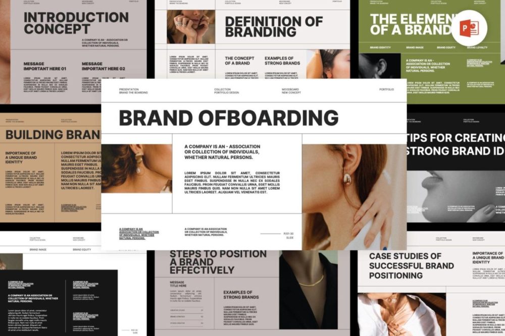 现代简约品牌营销策划演示文稿设计ppt+keynote模版 Brand Offboarding – PowerPoint+Keynote Template , 第1张