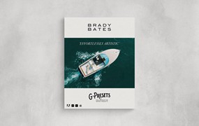 G-Presets - Brady Bates 干净简约粉红奶油色蓝绿黑白风光人像婚礼Lightroom预设