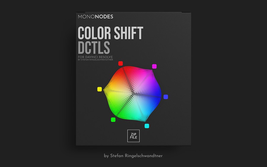 MonoNodes – COLOR SHIFT DCTLS V3 达芬奇DCTL电影胶片模拟色彩转换达芬奇DCTL调色插件COLOR SHIFT Version 3.0 插件预设 第1张