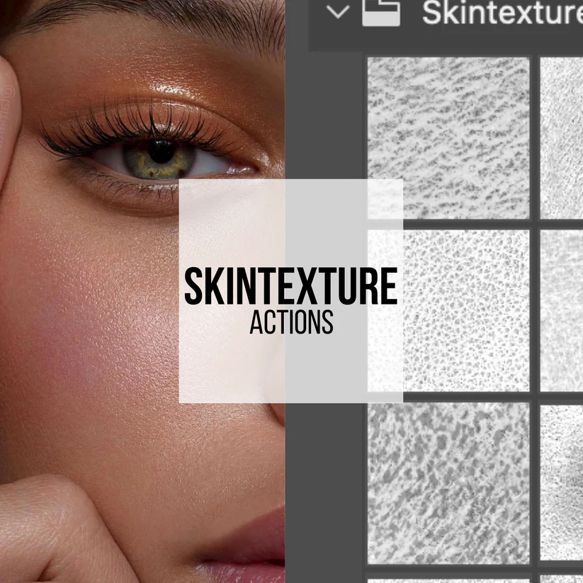 Tamara Williams – 质感皮肤纹理PS动作 Skintexture Photoshop Actions 插件预设 第1张