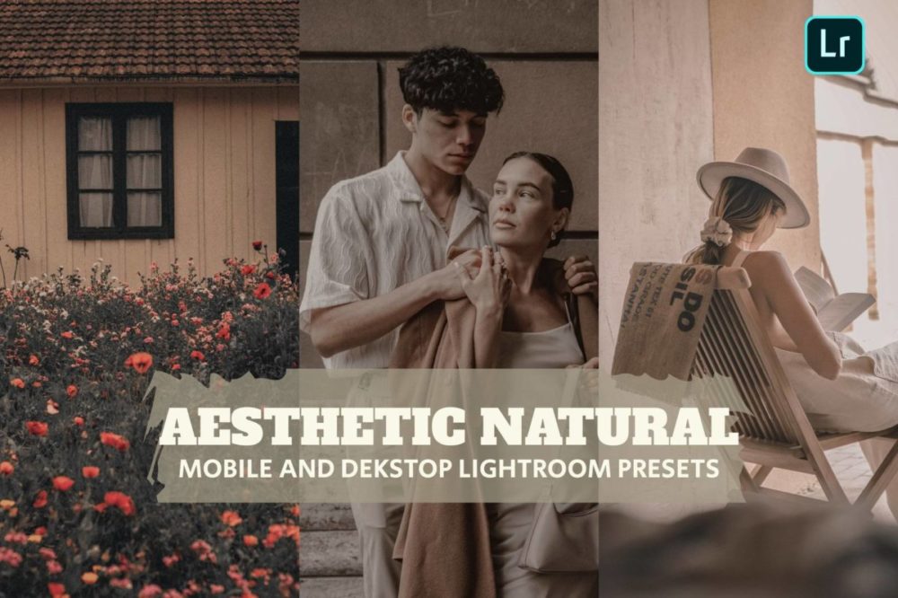 现代美学旅行生活博主摄影照片调色Lightroom预设 Aesthetic Natural Lightroom Presets Dekstop Mobile 插件预设 第1张