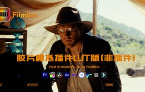 Filmbox Lut 复古胶片模拟插件LUT版本(非插件)索尼/富士/松下/佳能/大疆/电影调色预设