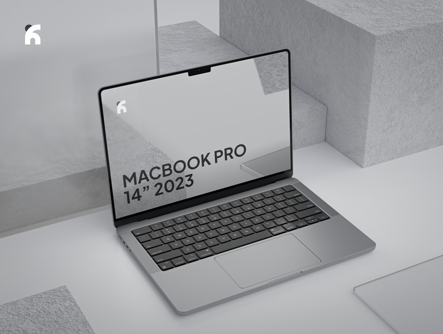 现代工业风网站web ui界面设计苹果MacBook Pro笔记本电脑展示贴图PSD样机 Acea – Macbook Pro Mockups , 第2张