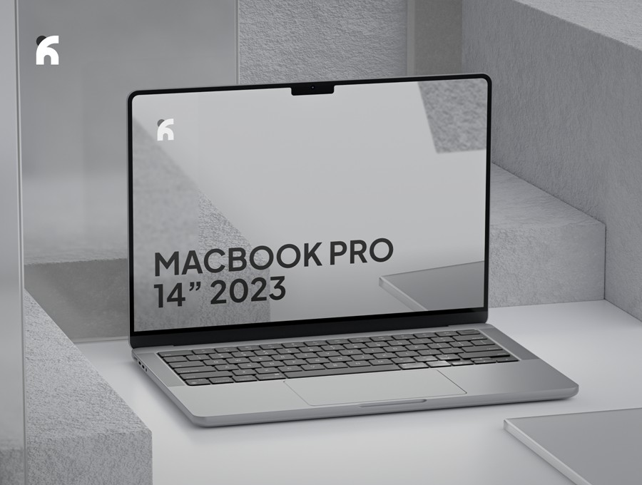 现代工业风网站web ui界面设计苹果MacBook Pro笔记本电脑展示贴图PSD样机 Acea – Macbook Pro Mockups , 第4张