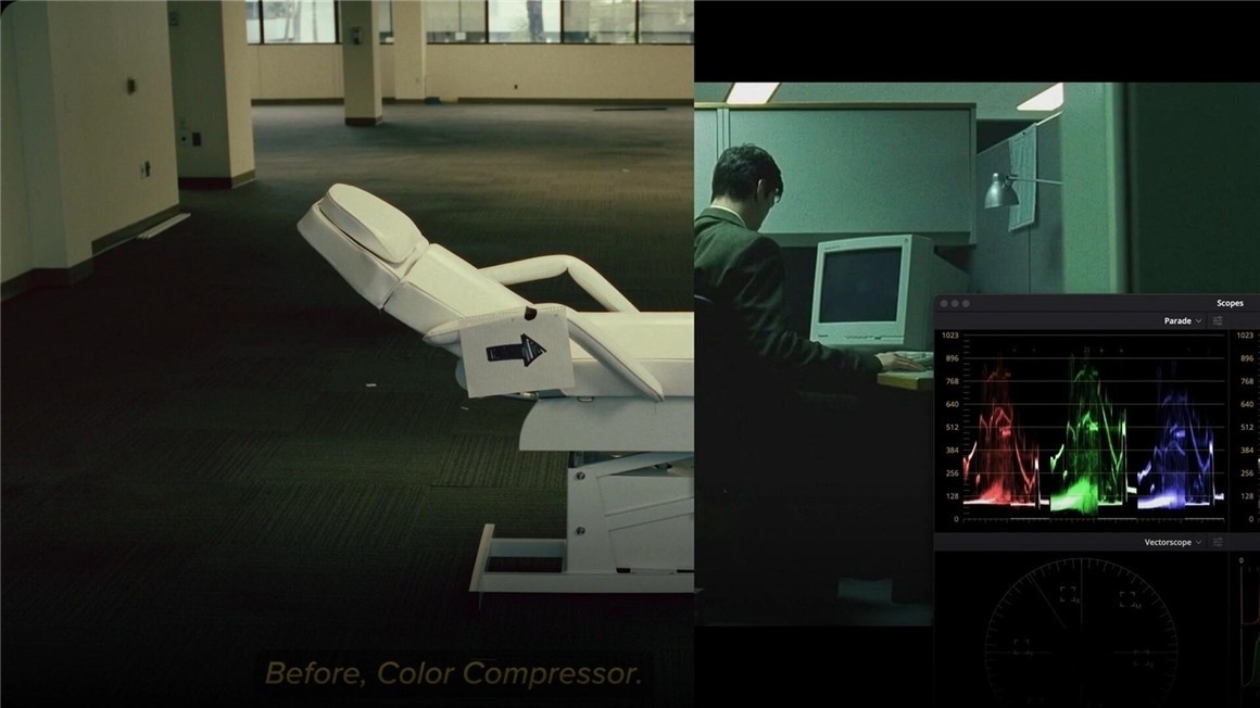 QT Color Compressor - Qazi’s Toolkit 好莱坞标志性电影《沙丘》《黑客帝国》《小丑》胶片色彩美学外观达芬奇调色DCTL插件 , 第6张